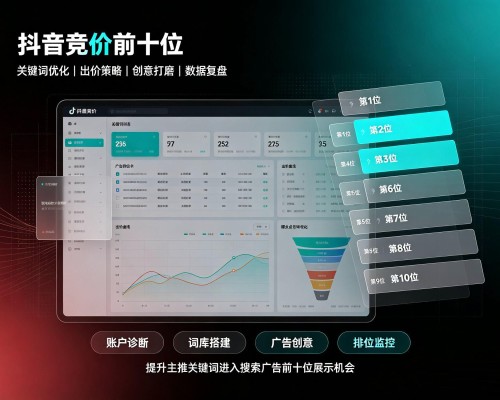 乌拉特中旗抖音搜索竞价